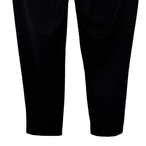 AMANDA + CHELSEA Black Pants Size 10 Business Casual Neutral Minimalist Travel - Picture 7 of 9